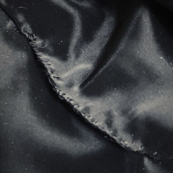 Talbots Black Wool Blend Stretch Blazer Size 8 3-Button Preppy Notch Lapel - Picture 7 of 8